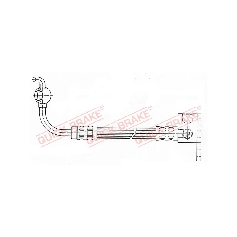 Flexible de frein QUICK BRAKE 80.001