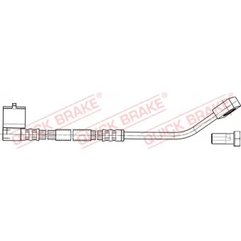 Flexible de frein QUICK BRAKE 80.302X