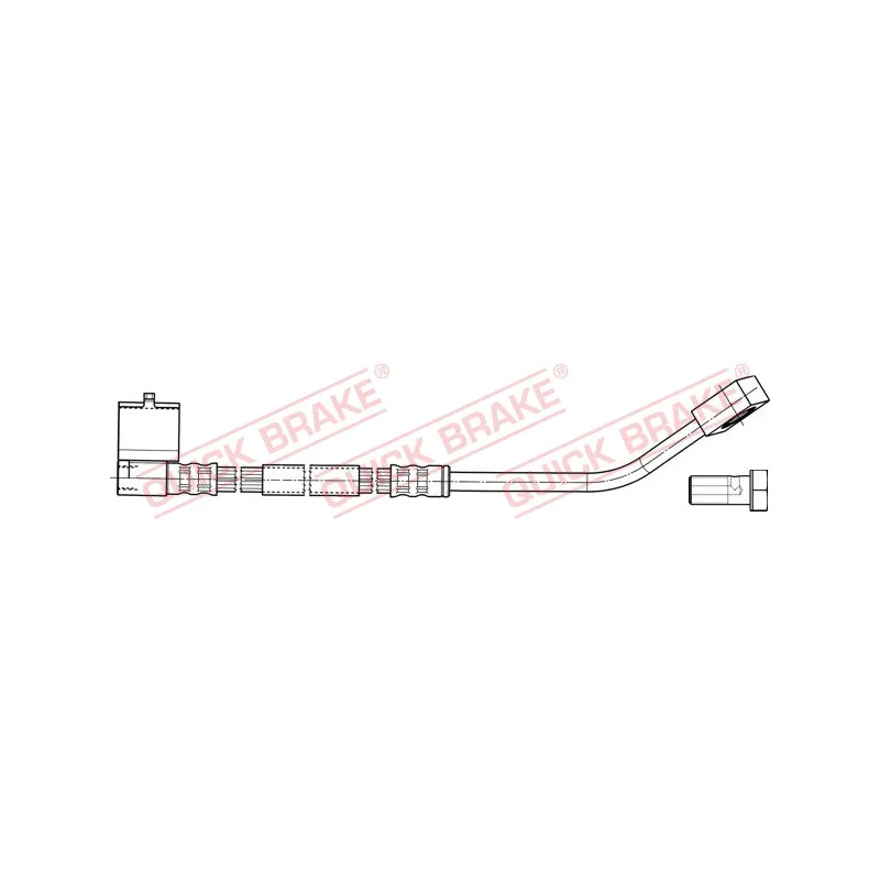 Flexible de frein QUICK BRAKE 80.302X