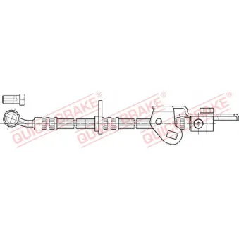 Flexible de frein QUICK BRAKE 80.901X