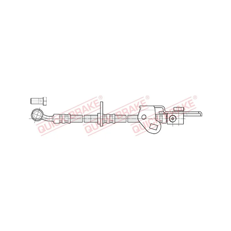 Flexible de frein QUICK BRAKE 80.901X