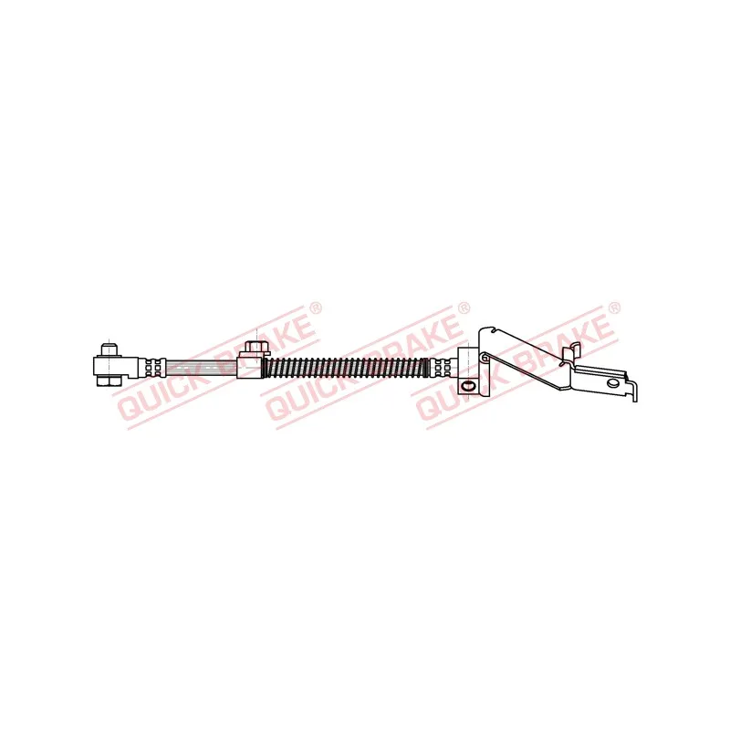 Flexible de frein QUICK BRAKE 86.901X