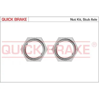 Écrou, bout d'essieu QUICK BRAKE 9802K