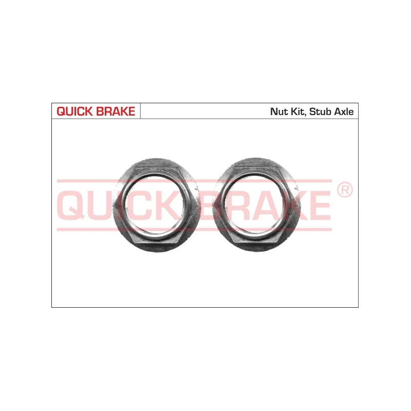 Écrou, bout d'essieu QUICK BRAKE 9803K