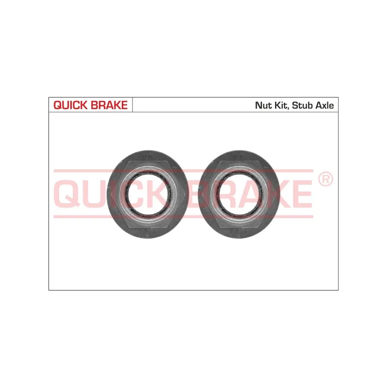 Écrou, bout d'essieu QUICK BRAKE 9811K