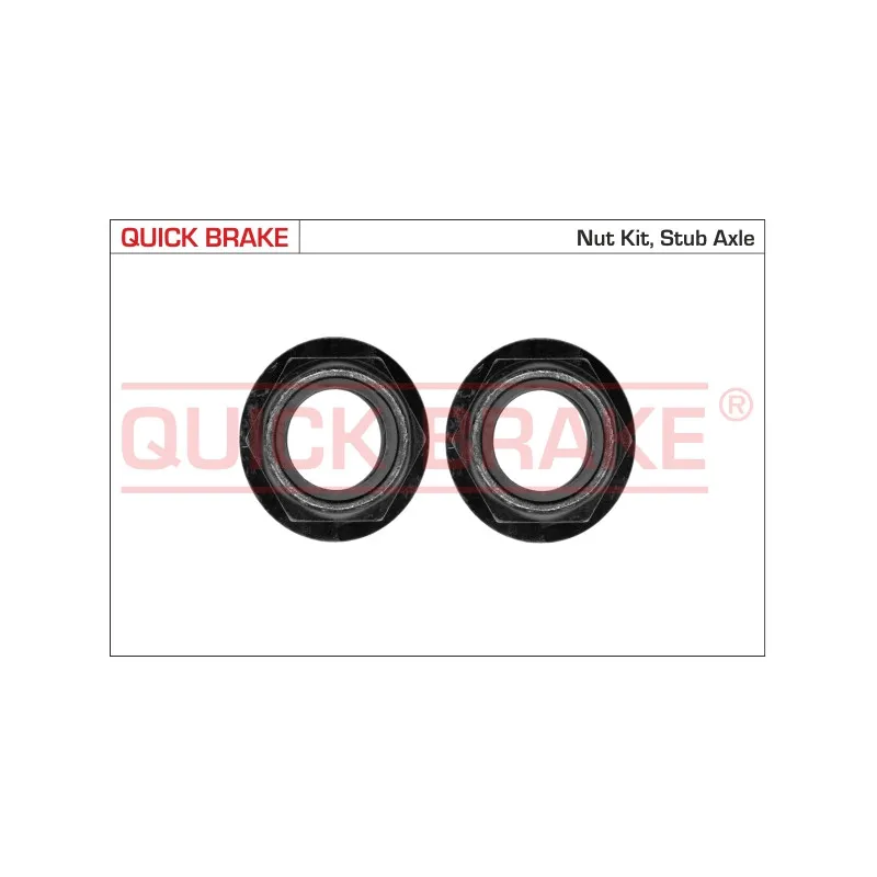Écrou, bout d'essieu QUICK BRAKE 9812K