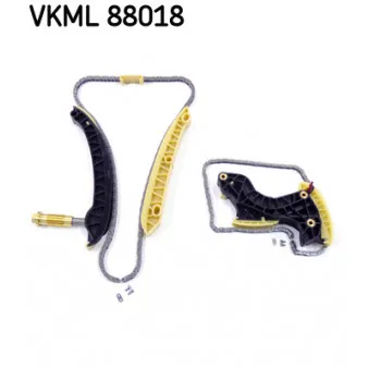 Kit de distribution par chaîne SKF VKML 88018