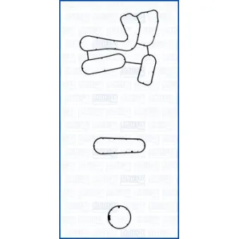 Kit de joints, radiateur d'huile AJUSA 77005000