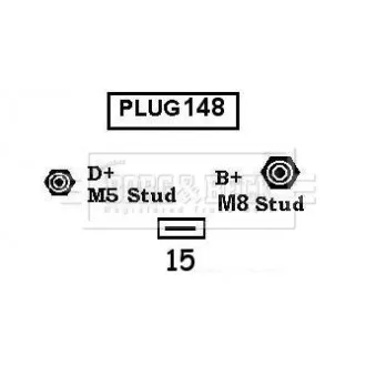 Alternateur BORG & BECK BBA2417