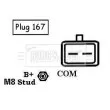 Alternateur BORG & BECK BBA2498 - Visuel 2