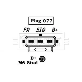 Alternateur BORG & BECK BBA2537