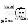 Alternateur BORG & BECK BBA2592 - Visuel 1