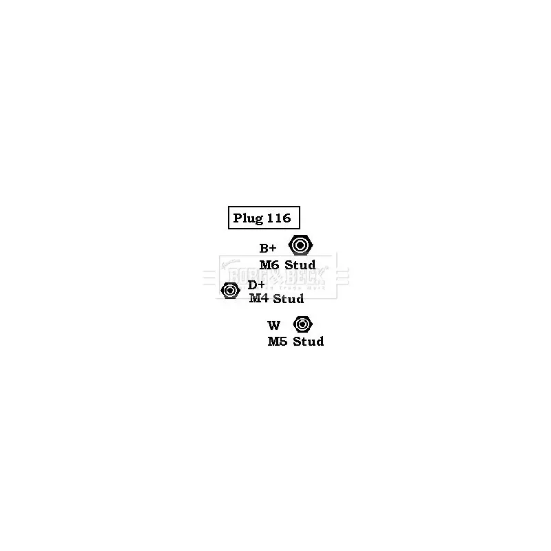 Alternateur BORG & BECK BBA2771