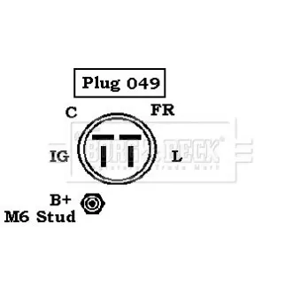 Alternateur BORG & BECK BBA2782