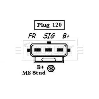 Alternateur BORG & BECK BBA2833