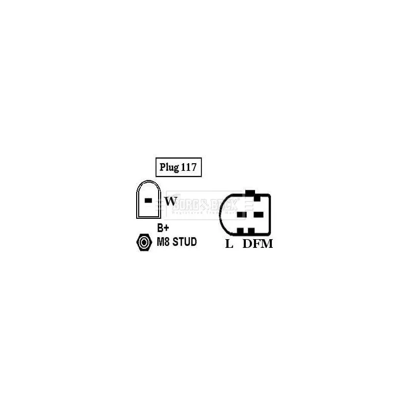 Alternateur BORG & BECK BBA2846