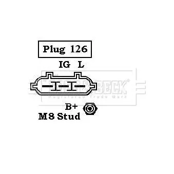 Alternateur BORG & BECK BBA2974
