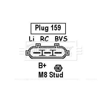 Alternateur BORG & BECK BBA3018