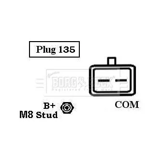 Alternateur BORG & BECK BBA3051