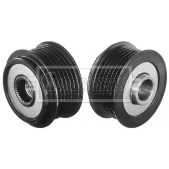 Poulie roue libre, alternateur BORG & BECK