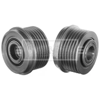 Poulie roue libre, alternateur BORG & BECK BBA5003