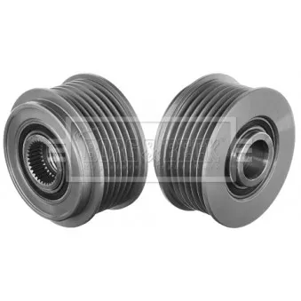 Poulie roue libre, alternateur BORG & BECK BBA5005