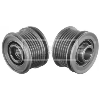 Poulie roue libre, alternateur BORG & BECK BBA5009
