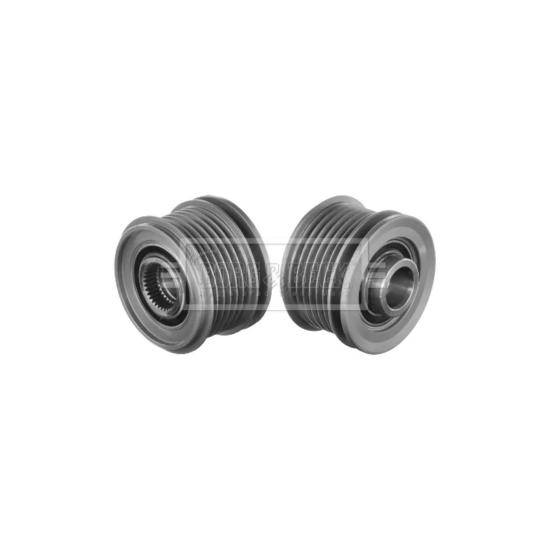 Poulie roue libre, alternateur BORG & BECK BBA5009