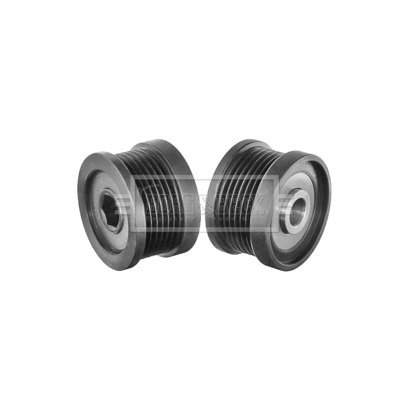 Poulie roue libre, alternateur BORG & BECK BBA5012