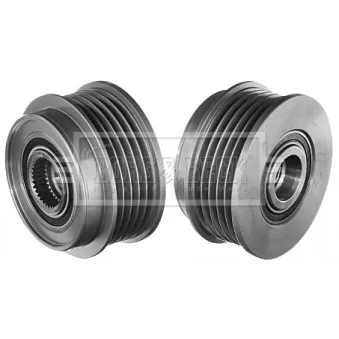 Poulie roue libre, alternateur BORG & BECK BBA5017