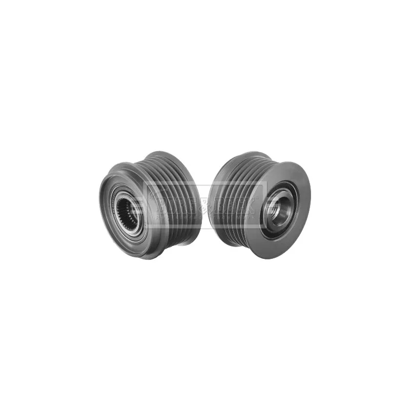 Poulie roue libre, alternateur BORG & BECK BBA5024