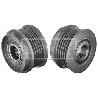 Poulie roue libre, alternateur BORG & BECK BBA5025