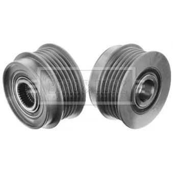 Poulie roue libre, alternateur BORG & BECK BBA5027
