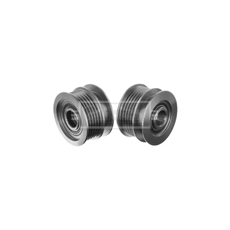 Poulie roue libre, alternateur BORG & BECK BBA5029