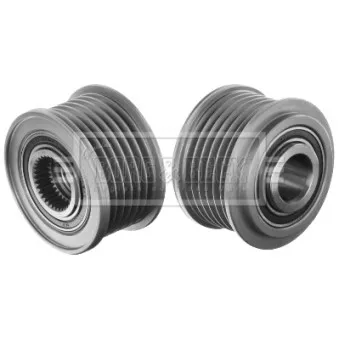 Poulie roue libre, alternateur BORG & BECK BBA5033