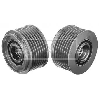 Poulie roue libre, alternateur BORG & BECK BBA5035