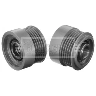 Poulie roue libre, alternateur BORG & BECK BBA5040