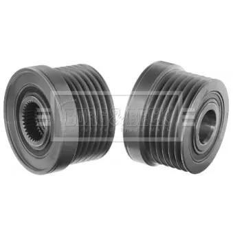 Poulie roue libre, alternateur BORG & BECK BBA5051