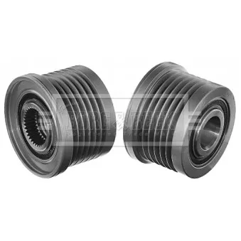 Poulie roue libre, alternateur BORG & BECK BBA5056