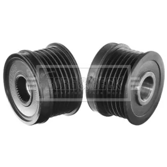 Poulie roue libre, alternateur BORG & BECK BBA5057