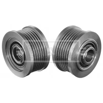 Poulie roue libre, alternateur BORG & BECK BBA5068