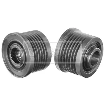 Poulie roue libre, alternateur BORG & BECK BBA5075