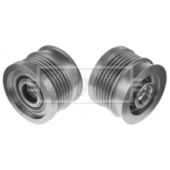 Poulie roue libre, alternateur BORG & BECK BBA5087