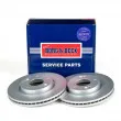 Jeu de 2 disques de frein avant BORG & BECK BBD4495 - Visuel 2