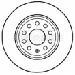 Jeu de 2 disques de frein arrière BORG & BECK BBD4546 - Visuel 1