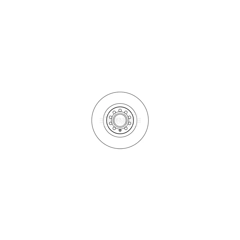Jeu de 2 disques de frein avant BORG & BECK BBD4733