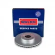 Jeu de 2 disques de frein avant BORG & BECK BBD5729S - Visuel 2