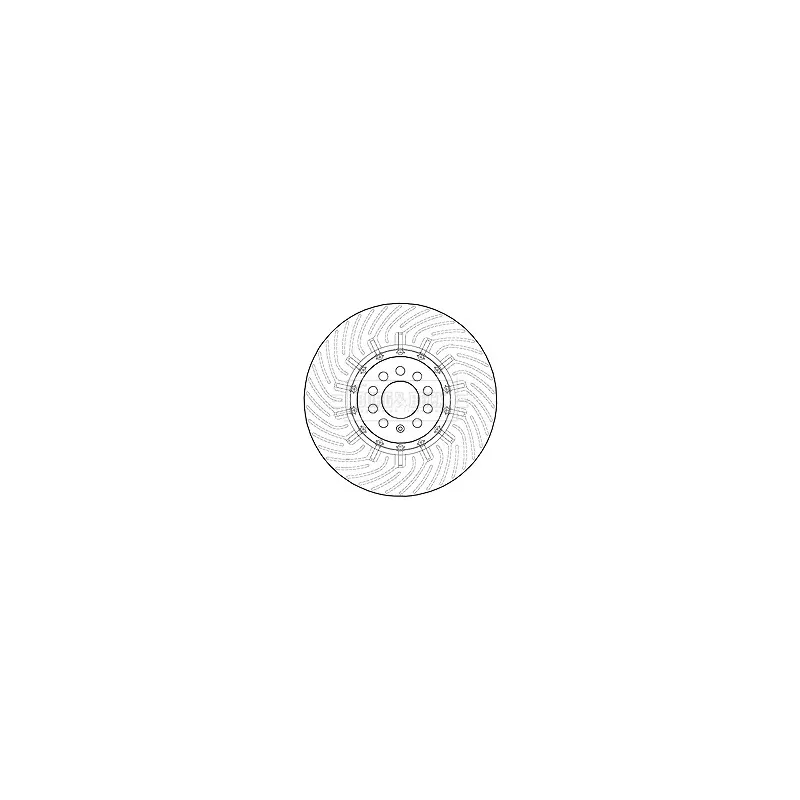 Disque de frein avant gauche BORG & BECK BBD5809S