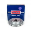 Jeu de 2 disques de frein avant BORG & BECK BBD5811S - Visuel 2