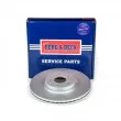 Jeu de 2 disques de frein avant BORG & BECK BBD5925S - Visuel 2